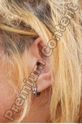 Ear Woman White Jewel Average